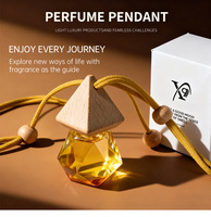 Diffuseur d'huiles essentielles pour voiture X9, longue durée (30-60 jours), parfum suspendu, portable, senteurs aromathérapeutiques, rafraîchisseur d'air