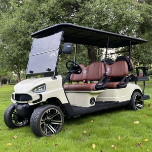 48V 3.8KW Mini Electric <b>Golf</b> Cart with 6 Seats Manufactured in China for Manor Hotel & Travel Use - Product Image 5