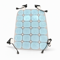 Sac/Gilet de refroidissement Xiyi de haute qualité, tube rafraîchissant pour le cou, compresses chaudes et froides, soulagement de la douleur, thérapie articulaire, 18x18cm, perles en PVC médical de classe II