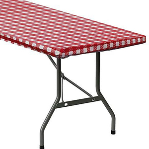 100% PVC thân thiện với môi PEVA + flannel Dã Ngoại bảng Bìa 6ft không thấm nước dầu-proof ngoài trời hộ gia đình không dệt kỹ thuật - Product Image 6