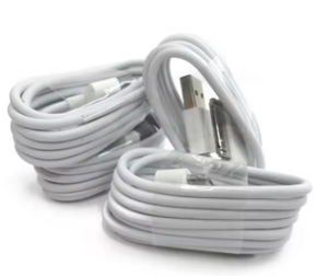 สายชาร์จ USB 30ขาสำหรับ iPhone 4 4S 3 <span class=keywords><strong>3GS</strong></span> iPod NANO iPad 1 2 3 USB 30 PIN 1เมตร - Product Image 3