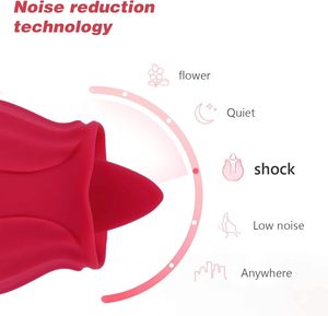 Nouveau Vibrateur en Forme de Rose 2026 pour Femme, Silencieux, 10 Vitesses, Jouet Sexuel Électrique Automatique Étanche pour Adultes - Product Image 3