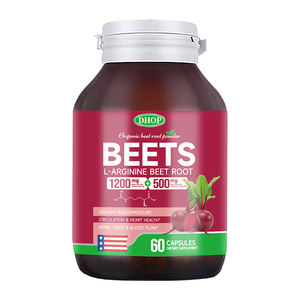 OEM Natürliche Blutfluss- & Energie-Unterstützung Rote-Bete-Wurzel 1200mg und L-Arginin 500mg Tagesformel - Product Image 2