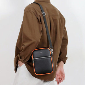 Bolsos de Cuero PU Personalizados al por Mayor, Bolso Cruzado Personalizado para Hombre, Bolso de Hombro, Bolso Mensajero Personalizado - Product Image 3