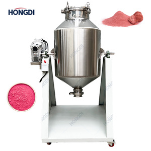 Mezclador omnidireccional de acero inoxidable para alimentos, mezclador de doble cono con sabor a azúcar en polvo - Product Image 1