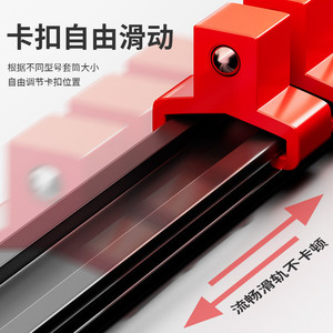 Niu Xiang Magnetic Tool Sleeve Holder Set Metric Imperial Mini Size Cabinet Organizer For <b>Workshop</b> <b>Storage</b> - Product Image 2