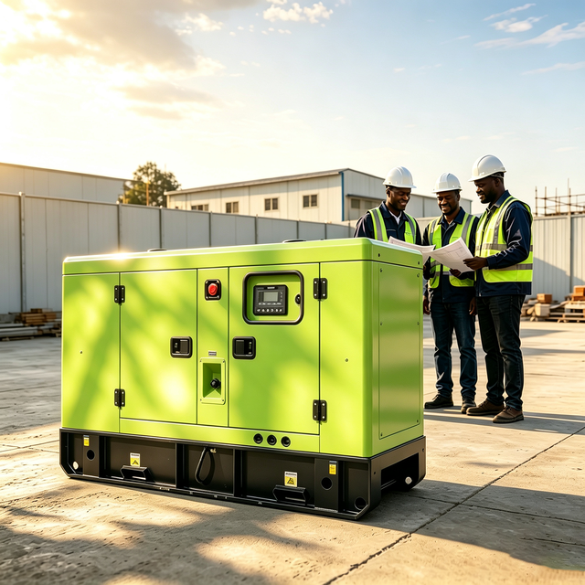 8KW 10KVA Single  AFW Silent Diesel Generator Soundproof Canopy 3 Phase Auto Start ATS 50Hz Guangzhou ManufacturerWholesale