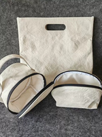 Sac fourre-tout en papier Tyvek écologique, imperméable et réutilisable, avec logo personnalisé, pour la plage, les courses, l'usage quotidien en extérieur