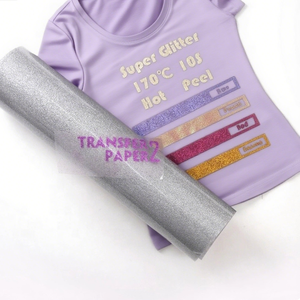 Bán Buôn Tùy Chỉnh Bóng Vàng Long Lanh Biểu Tượng Mật Độ Cao Vinyl Truyền Nhiệt In Ấn Nhãn May Vá T-Shirts Đảng - Product Image 6