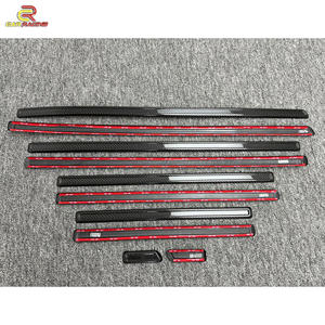 Finiture Laterali in Fibra di Carbonio Stile <span class=keywords><strong>B</strong></span> per <span class=keywords><strong>Mercedes</strong></span> Benz <span class=keywords><strong>Classe</strong></span> G G Wagon W464 G63 AMG G500 2019-2024, Modanature per Porte - Product Image 4