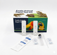 Prueba rápida veterinaria para la detección de Cryptosporidium en reptiles, para uso en el hogar.