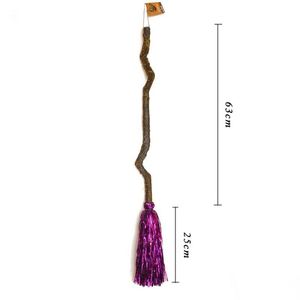 <b>Witch</b> Magic Broom Halloween Beweglich for Children Toy Kids <b>Decoration</b> Party Supplies Wholesale - Product Image 4