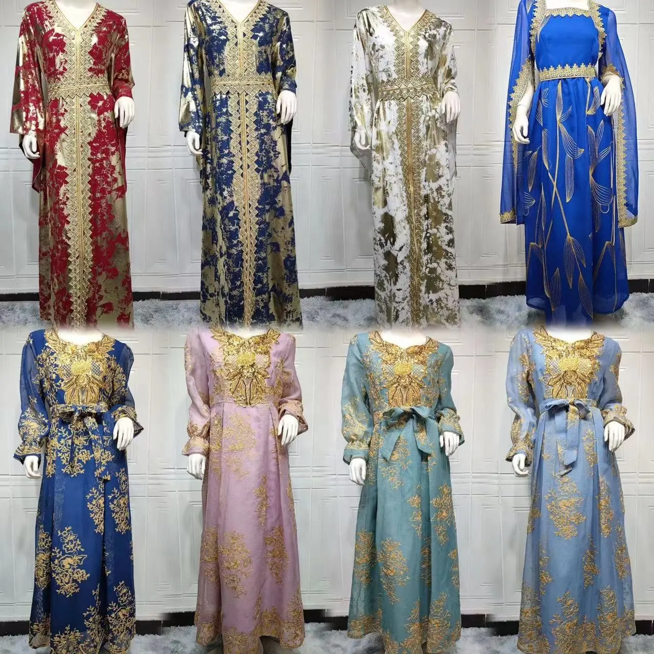 Поставщик, индивидуальная 2024 Турецкая Абая, новейший дизайн, длинная Плиссированная мусульманская одежда для женщин из исламской одежды Дубай