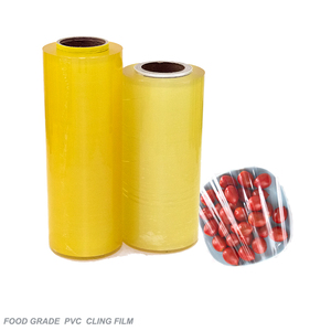 Envoltura de alimentos Película de plástico Mantener fresco Grado alimenticio Pvc Película adhesiva Frutas y verduras Película adhesiva Rollo gigante - Product Image 3
