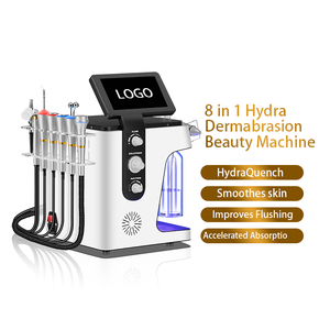 Appareil de soin du visage Hydra Oxygen 8-en-1, machine d'hydrodermabrasion, équipement de beauté portable en alliage avec prise US - directement de l'usine - Product Image 5