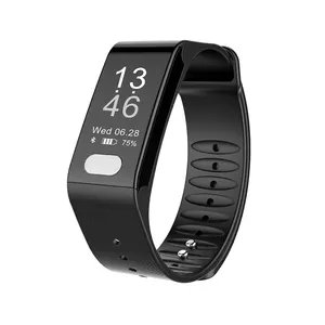 Großhandel Elektro kardio elektrischer Monitor und neue Technologie Herzfrequenz test Bester Blutdruck Smart Bracelet Dayday Band