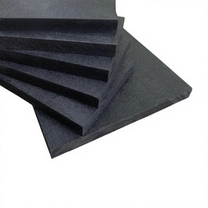 Panneau en mousse PVC WPC durable, épaisseur 12 mm, couleur noire, densité 0,6 g/cm3, utilisé pour les panneaux de meubles - Product Image 1