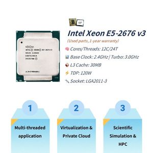 Mainboard X99 Baru Siap Pakai Win11 Tpm2.0 Set UEFI Secure Boot Matx dengan 4xDDR3 Ram Intel Xeon E5 2676 V3 Combo Kit Motherboard X99 - Product Image 2