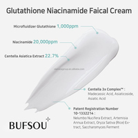 Crème Visage Personnalisée Naturelle à la Niacinamide, Éclaircissante, au Glutathion, Comprimés Blanchissants Anti-âge pour Peaux Noires