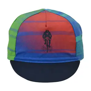 Sombrero de ciclismo personalizado, gorra deportiva con impresión por sublimación para juego de ciclismo
