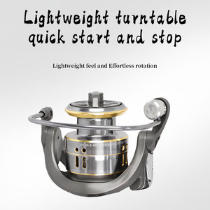 Carrete de Spinning Luya de Aleación de Metal de Calidad Prémium para Caña de Baitcasting y Jigging para Pesca al Curricán en Ríos y Arroyos - Product Image 5