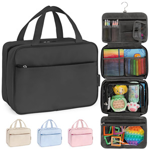 Organisateur de voyage pour enfants, <span class=keywords><strong>sac</strong></span> suspendu <span class=keywords><strong>multi</strong></span>-compartiments résistant à l'eau pour jouets - Product Image 1