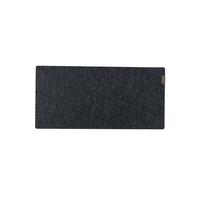 Logo personnalisé populaire XXL gris foncé grand bureau complet sublimation 3mm épaisseur feutre de laine douce avec tapis de souris de bureau en liège