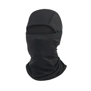 Hotsale high quality custom logo unisex adjustable lightweight breathable uv protection windproof balaclava ski face mask