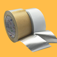 Ruban adhésif en aluminium avec doublure en papier sulfurisé pour l'isolation des tuyaux de réfrigérateur, installation avec contrôle de la condensation et résistance à la chaleur