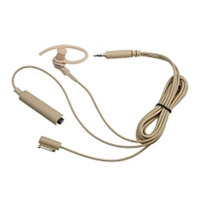 Kit oreillette beige 3 fils BDN6668 avec microphone et PTT pour radio Motorola APX XTS, prise jack 3,5 mm