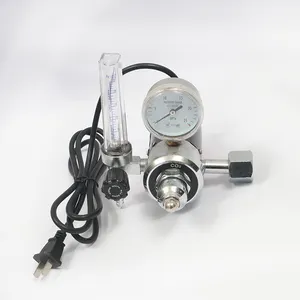 Best-selling CO2 Regulator With Heater 36v 110v 220v brass body and zinc alloy upper case electric gas gegulator