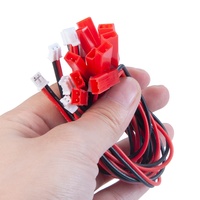 Câbles adaptateurs de batterie Micro Lipo JST Femelle vers PH 2.0 2P Mâle pour voitures et camions RC Axial SCX24 1/24, 6 pièces M008663AAB0C1