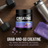 BioKom OEM Comprimés de Créatine Monohydrate Micronisée Végétalienne pour Adultes – Complément Booster pour la Force Musculaire et la Récupération