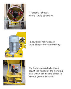 Mesin beton listrik 220V, gerinda sudut Gerinda lantai tepi beton - Product Image 2