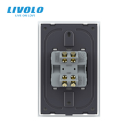 LIVOLO US 20A Interrupteur bipolaire avec indicateur néon rouge Contrôleur d'idée pour réfrigérateurs Chaudières de chauffage à air conditionné
