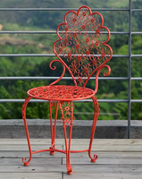 Ensemble table et chaises de balcon de style européen, table et chaises modernes minimalistes, table et chaises de jardin imperméables pour l'extérieur