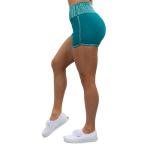 Pantalones y Shorts de Yoga para Mujer al por Mayor con Logotipo Personalizado, Cintura Alta, Secado Rápido, Transpirables, Tela de Poliéster/Nailon - Product Image 4