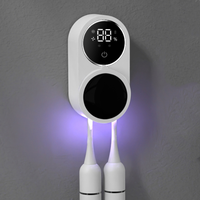 Nouvel arrivage de batterie USB automatique désinfectant UV porte-brosse à dents désinfectant lumière UVC