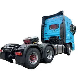 2021 Dongfeng Tianlong XL 450HP 6X4 Truk Traktor Trailer DFH4250A4 Tidur Truk Traktor