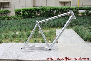 Cuadro de Bicicleta de Montaña de Titanio con Desviador Deslizante <span class=keywords><strong>Rohloff</strong></span>, Cuadro de Bicicleta de Titanio Premium para Deportes Activos - Product Image 2