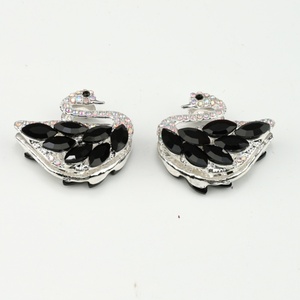 Factory <b>Direct</b> Sales Fancy <b>Beads</b> Diy Bracelet Loose Metal Spacer <b>Beads</b> Swan Jewelry Accessories - Product Image 2