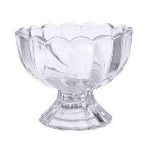 Bol en verre transparent pour salade de fruits, crème glacée, boissons, usage festif, couleur unie, tasse individuelle - Product Image 3