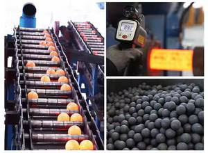 Henan Yiwei Gerinda baja cor krom tinggi bola <span class=keywords><strong>Media</strong></span> besi 30 mm-80 mm ditempa untuk penggiling Sag bola dengan garansi 1 tahun - Product Image 4