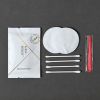 Bon marché, ensemble de commodités jetables populaires pour hôtels, taille de voyage, kit dentaire