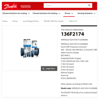 Inversor Vacon Serie NXP 11KW 380-500V Control Vectorial Sin Sensor para las Industrias de Petróleo, Petroquímica, Minería y Transporte