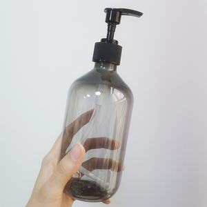500ml 300ml Matte Frost Hand Wash Plastic Bottle Shampoo Bath <b>Shower</b> Gel Body Cream Hair Jar Exfoliating with Plastic Black Pump - Product Image 5
