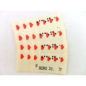 Thẻ quần áo nhãn tùy chỉnh cắt thẳng kiểm soát nhãn hiệu riêng treo tag và nhãn in - Product Image 6