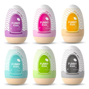 Groothandel Seksspeeltjes Mannen Masturbatie Cup Mini Leuk Ei Mannelijke Masturbator Eieren Draagbare Zak Vliegtuig Seks Eieren Mannen Volwassen Seksspeeltjes - Product Image 1