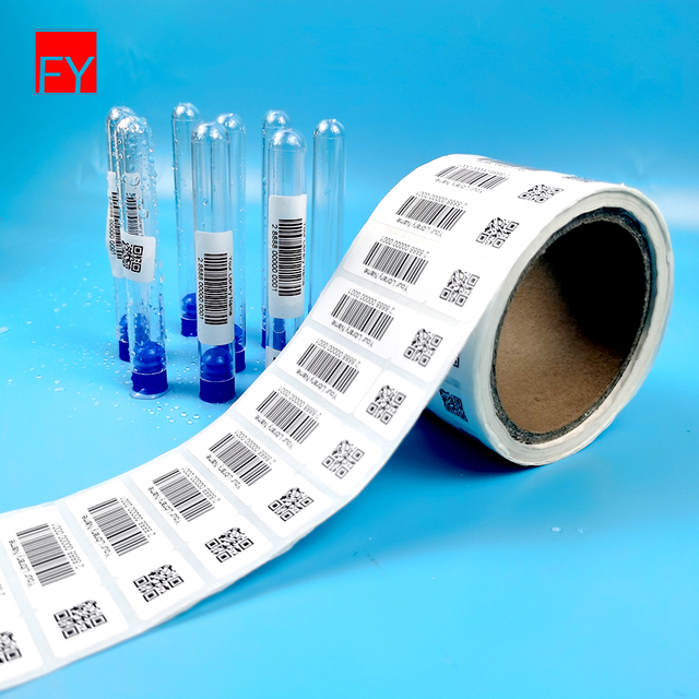 Self-Adhesive Clinical Laboratories Storage Sample Companies Vial With Barcode Tubes Ultra-Low Healthcare Cryovials Cryo Labels