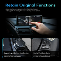 Écran de navigation Ewaygps avec écran partagé, CarPlay sans fil, Android Auto, 10,25 pouces pour BMW Série 1 2 3 F30 CIC NBT CCC